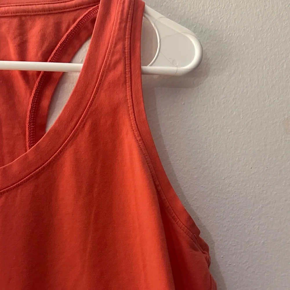 lululemon athletica Vibrant Orange Tank Top -Preloved